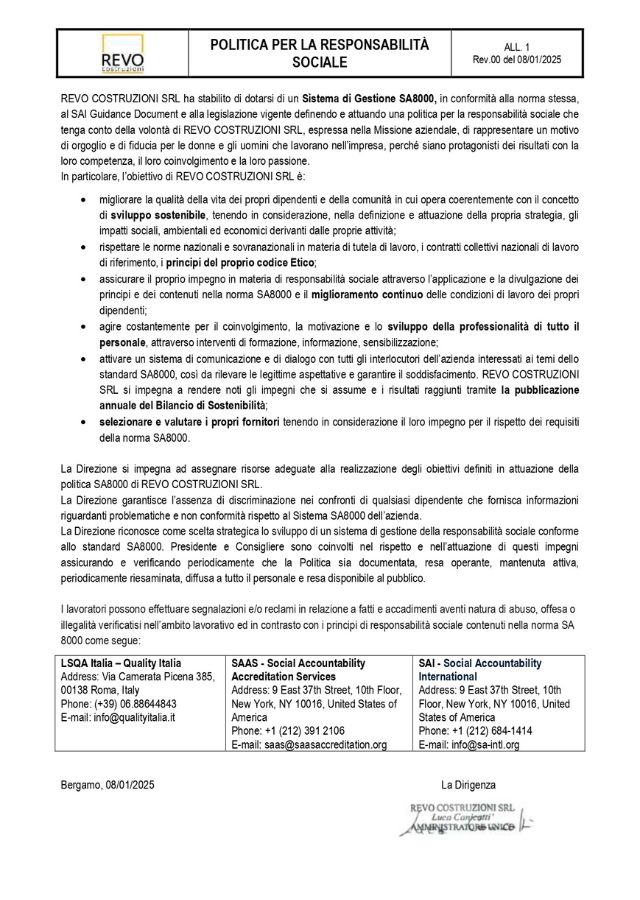 Politica responsabilita sociale 1