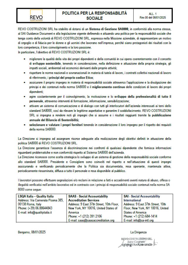 Politica responsabilita sociale 2